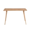 Bureau moderne en bois 120x60cm naturel Fabio Réductions