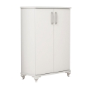 Meuble d'entrée et armoire à chaussures à 2 portes et 5 compartiments Asta Réductions