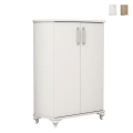 Meuble d'entrée et armoire à chaussures à 2 portes et 5 compartiments Asta Promotion