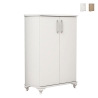 Meuble d'entrée et armoire à chaussures à 2 portes et 5 compartiments Asta Promotion