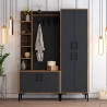 Meuble d'entrée avec penderie et armoire à chaussures 150x200cm Viyana L Vente