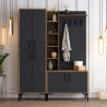 Meuble d'entrée avec penderie et armoire à chaussures 150x200cm Viyana L Offre