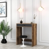 Coiffeuse maquillage avec tiroir et 15 compartiments 70x40cm Lizbon Vente