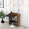 Coiffeuse maquillage avec tiroir et 15 compartiments 70x40cm Lizbon Remises