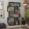 Étagère murale moderne avec 10 compartiments 96x25x168cm Karmato Vente