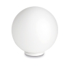 Lampe de table en verre blanc rond Ø30cm Zone L Offre