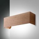 Applique murale lampe LED rectangulaire moderne en bois Badia-P Offre