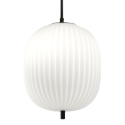Lustre classique suspendu plafonnier en verre soufflé Domizia-S Réductions