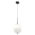 Lustre classique suspendu plafonnier en verre soufflé Domizia-S Remises