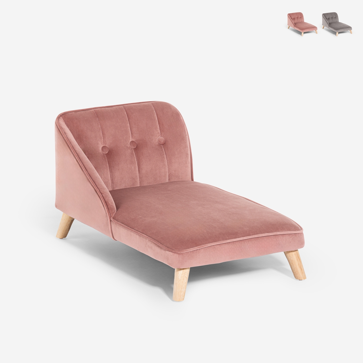 Chaise longue canapé pour chiens et chats en velours Serin Offre Chaise longue canapé pour chiens et chats en velours Serin Offre