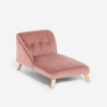 Chaise longue canapé pour chiens et chats en velours Serin Caractéristiques