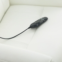 Fauteuil de massage relaxant et chauffant avec repose-pieds Myron Modèle