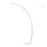 Lampe sur pied en arc avec LED en métal H160cm Keep Remises