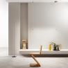 Lampe suspendue avec barre LED en métal 120 cm Genius L Remises