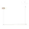 Lampe suspendue avec barre LED en métal 120 cm Genius L Offre