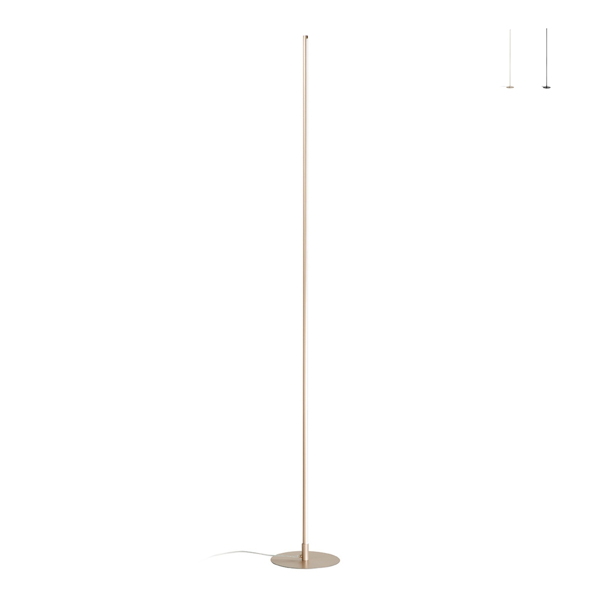 Lampe de sol à LED graduelle en métal H165cm Genius T Offre Lampe de sol à LED graduelle en métal H165cm Genius T Offre
