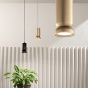 Lampe suspendue en métal avec cordon réglable Lilium Remises