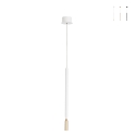 Lampe suspendue avec LED en métal peint Tubic Promotion