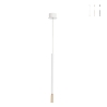 Lampe suspendue avec LED en métal peint Tubic Promotion