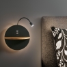 Lampe murale LED moderne avec chargeur USB pour chambre à coucher Dual Vente