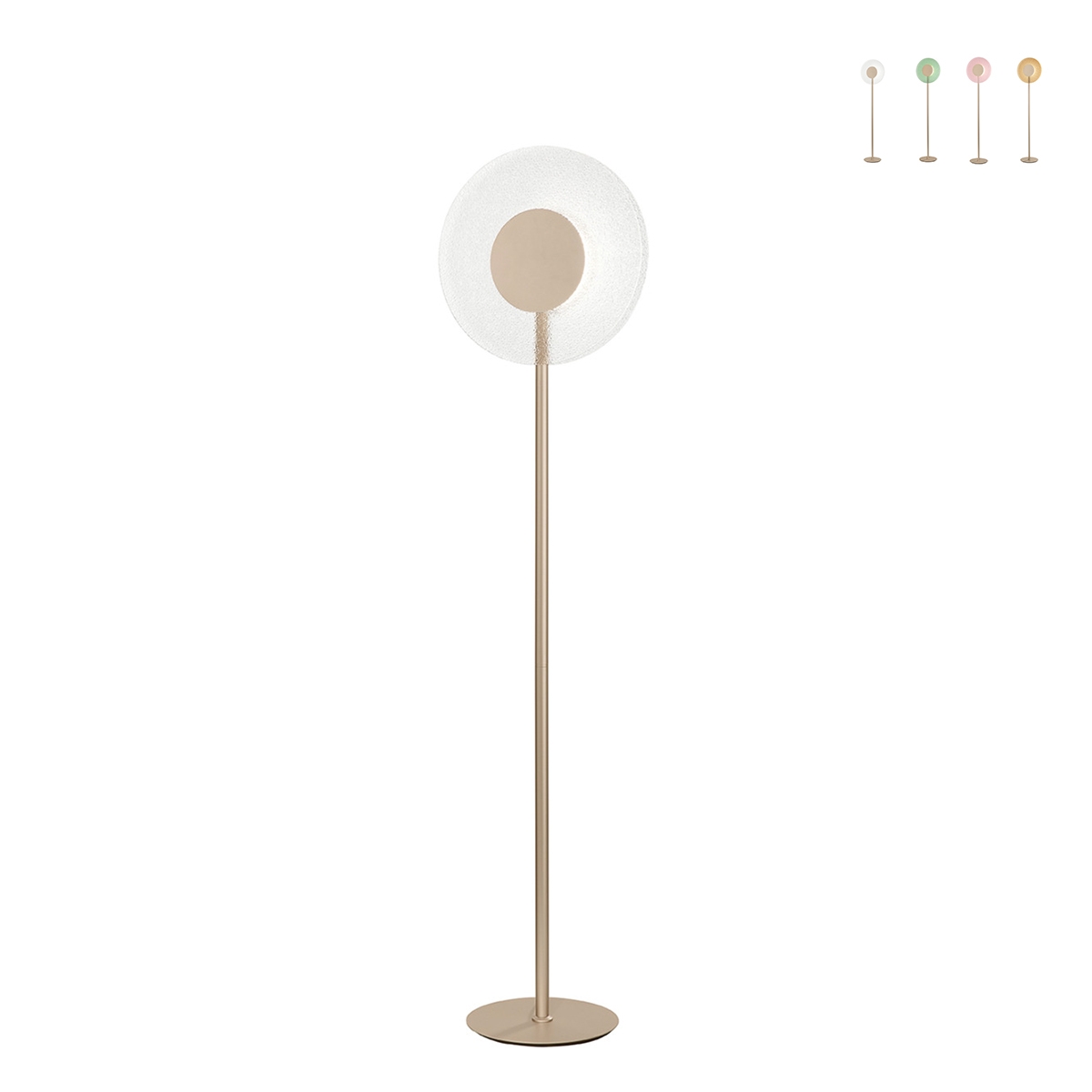 Lampe de sol LED H170cm en métal et verre Jokey PT Offre Lampe de sol LED H170cm en métal et verre Jokey PT Offre