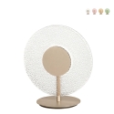 Lampe de table LED en verre granulé Candy LT Remises