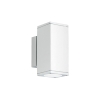 Applique murale extérieure en aluminium double éclairage H19cm Nevada Catalogue