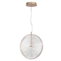 Suspension LED Ø45cm en verre et métal Jokey L Dimensions
