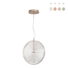 Suspension LED Ø45cm en verre et métal Jokey L Offre