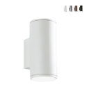 Applique d'extérieur en aluminium double lumière H19cm Nevada Offre
