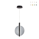 Suspension en verre et métal Ø30cm Juis S Promotion
