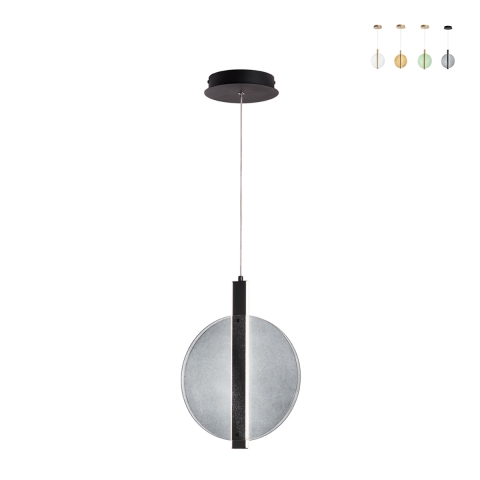 Suspension en verre et métal Ø30cm Juis S Promotion