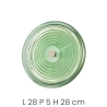 Applique murale à LED en verre Ø28cm Jokey AP 