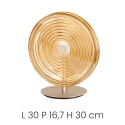Lampe de table design avec verre décoré Jokey LT Choix