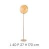 Lampadaire LED H170cm en métal et verre Jokey PT Choix