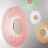 Suspension LED Ø45cm avec verre graniglia Candy Réductions