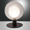 Lampe de table design sphérique en verre et métal Teramo Remises