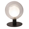 Lampe de table design sphérique en verre et métal Teramo Réductions