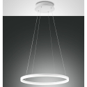Suspension LED design moderne circulaire en métal blanc Skyround-S Remises