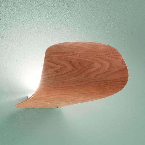 Applique murale moderne à LED en bois et métal Pevero-P Promotion