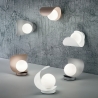 Applique murale à LED moderne en métal verre soufflé Adria-P Achat