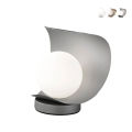 Lampe de table moderne à LED avec abat-jour en verre sphérique Adria-T Promotion