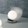 Lampe de table moderne à LED avec abat-jour en verre sphérique Adria-T Vente