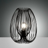 Lampe de table moderne avec cage en métal Camp-T Offre