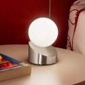Lampe de table moderne LED sphérique en verre soufflé Gravity Vente