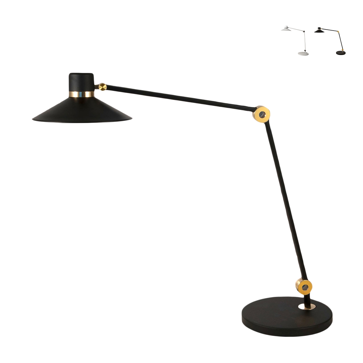 Lampe de bureau moderne à LED avec bras orientables Panarea Promotion Lampe de bureau moderne à LED avec bras orientables Panarea Promotion