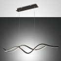Suspension LED moderne design ondulé Sinuo Réductions