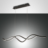 Suspension LED moderne design ondulé Sinuo Réductions