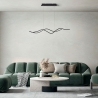 Suspension LED moderne design ondulé Sinuo Vente