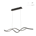 Suspension LED moderne design ondulé Sinuo Promotion